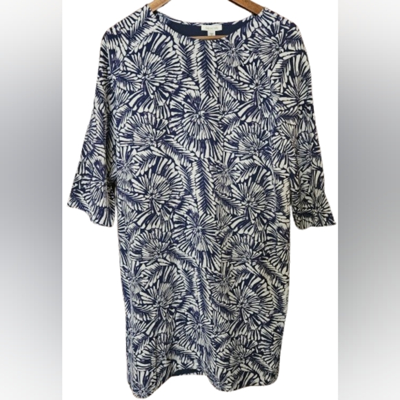 Garnet Hill Pull Over 100% Silk Dress - Picture 1 of 4
